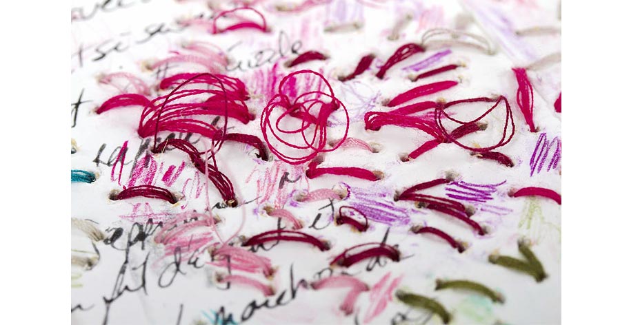 Mon guide de la bonne épouse, livre d'artiste réalisé par Marie J. Roy